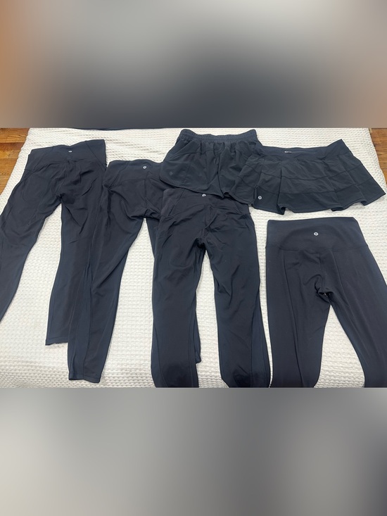 lululemon athletica Pants - lululemon athletica size 6 grab bag: 4 leggings, 1 running short, 1 skirt